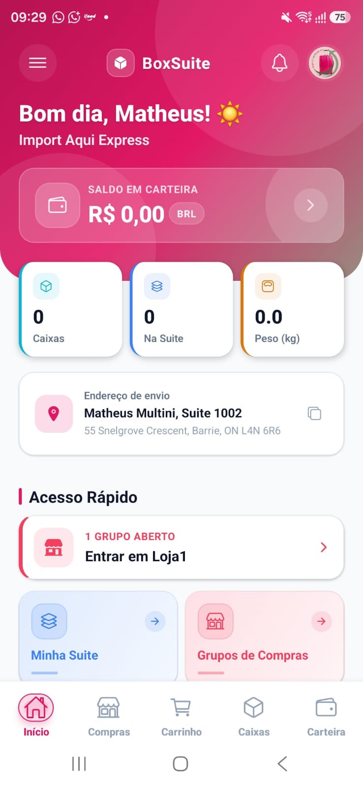 App Import Aqui Express