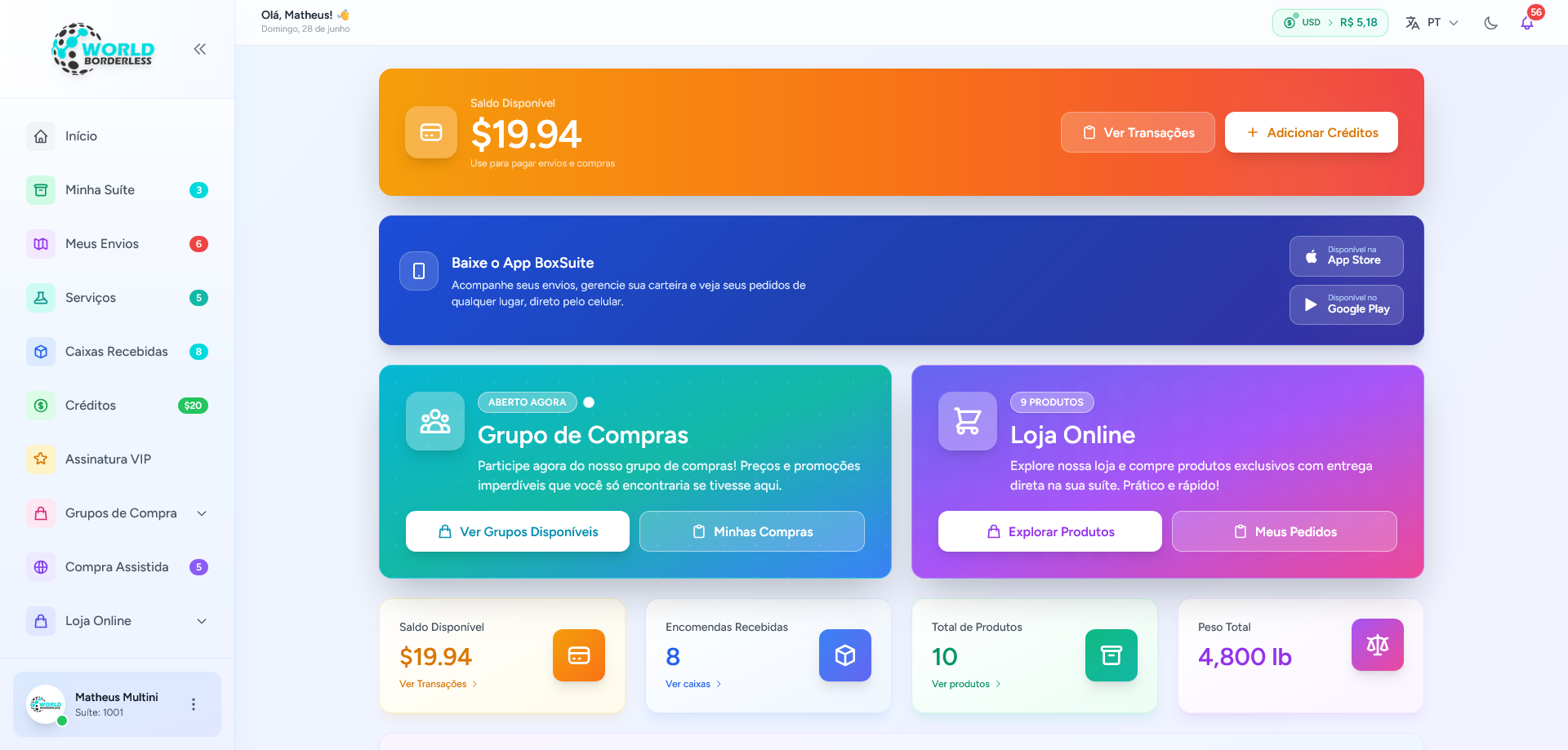 Portal do cliente personalizado com a marca